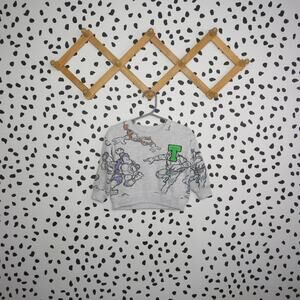 Nickelodeon Gray Teenage Mutant Ninja Turtles Baby Graphic Sweatshirt